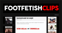 Desktop Screenshot of footfetishclips.com